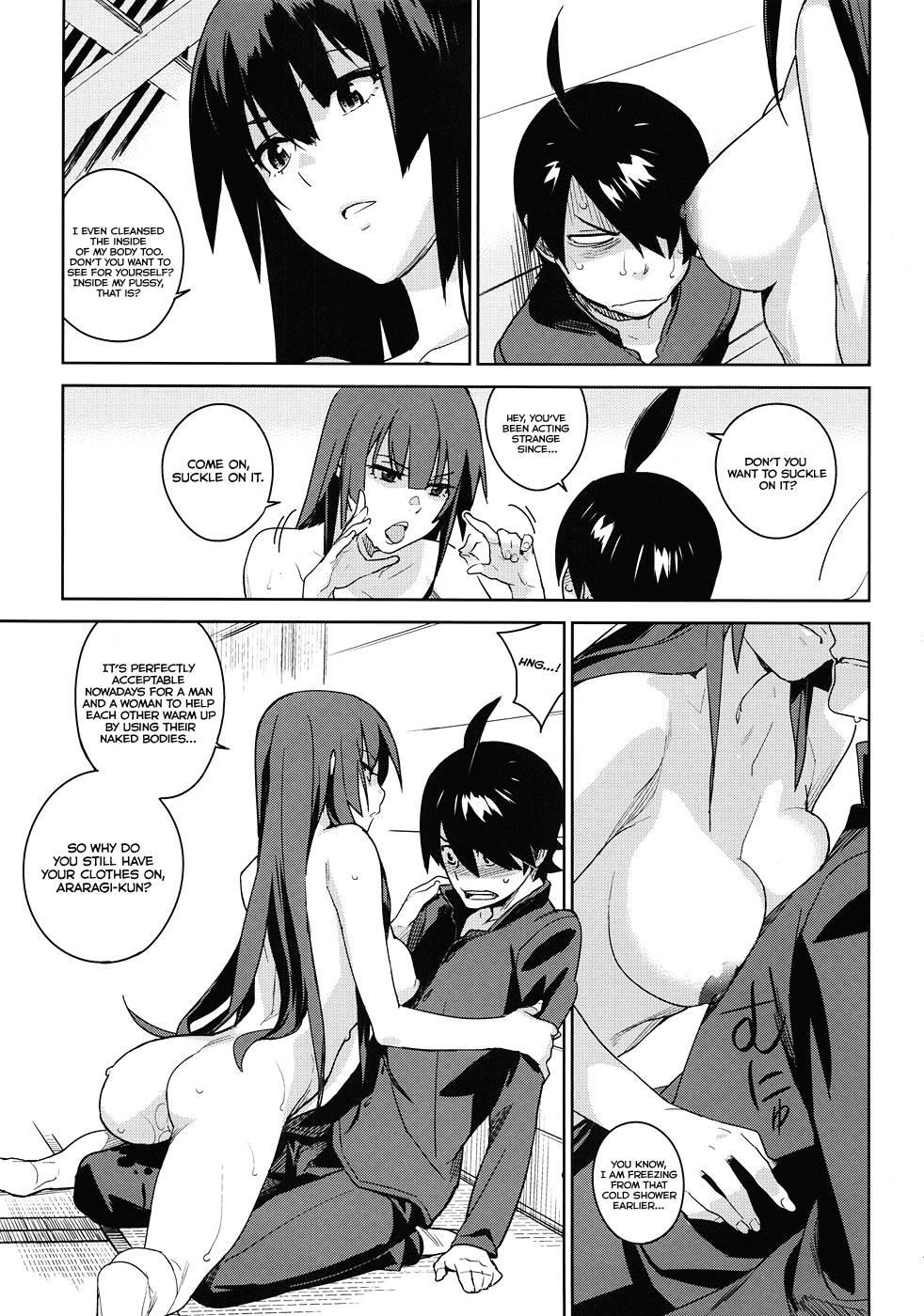 Bakemonogatari Dj - Hitagi Frog Chapter 1000 Page 12
